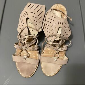 Dolce Vita  Heels with Lace-Up Design